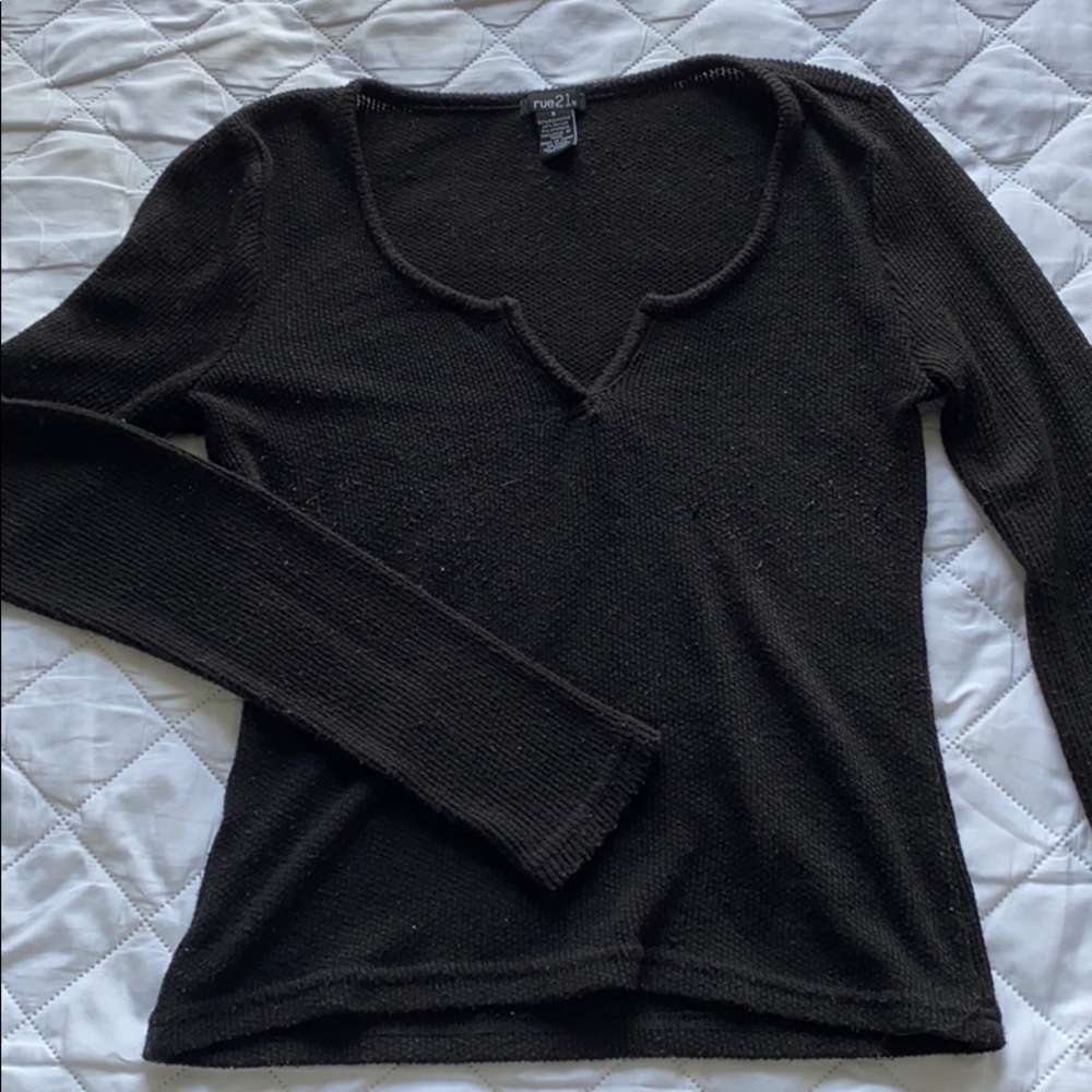 Black Long Sleeve Shirt